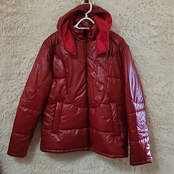 True Religion, Mens, Red Puffer Jacket - Picture 1 of 10